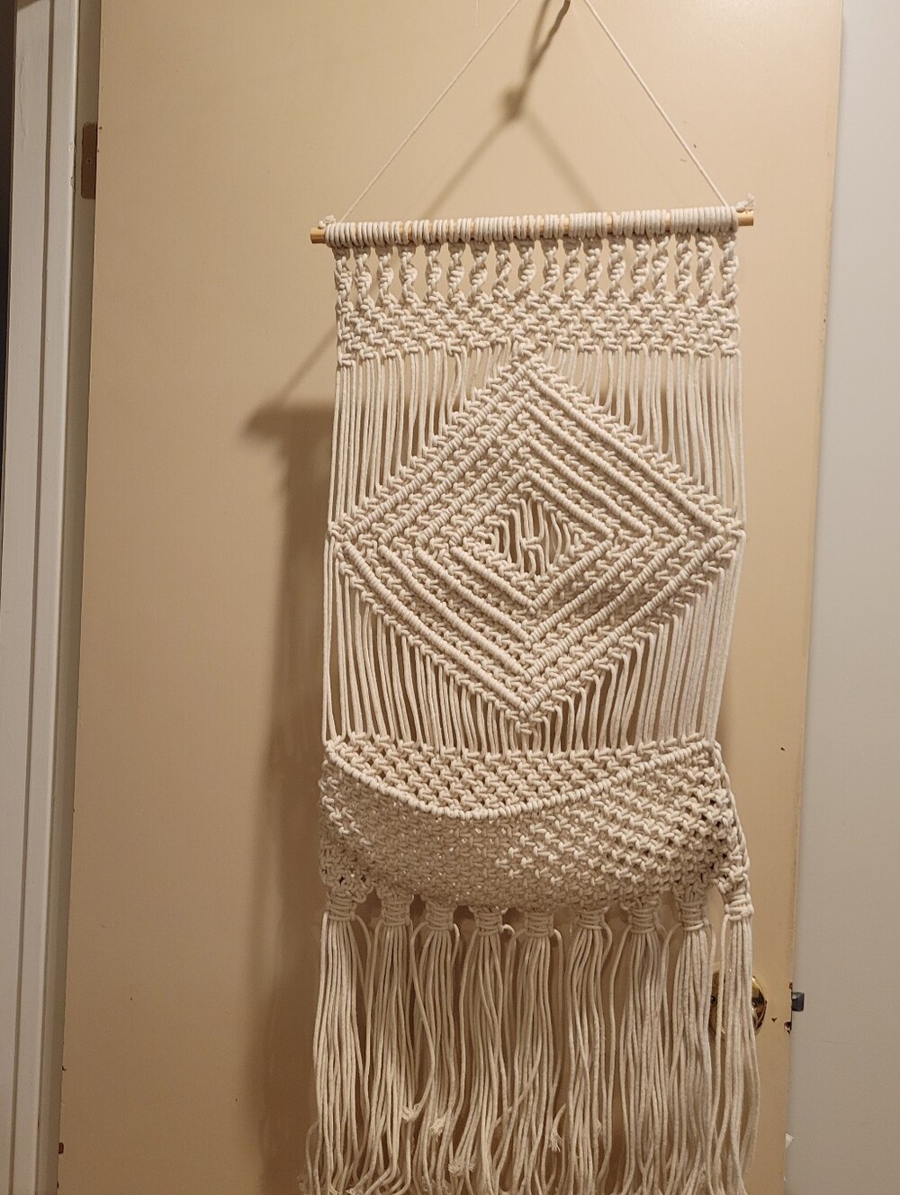 🪬EUC~Handmade Macramé Wall Hanging